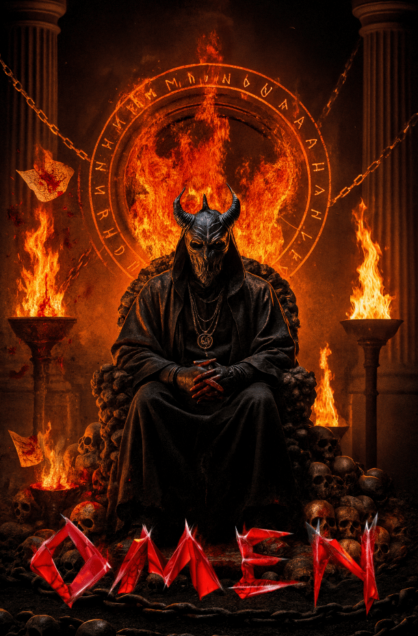 “Step inside.. if you dare disturb the devil’s child.