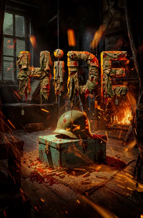 Stay quiet and find it because if you make a sound, I’ll find you.